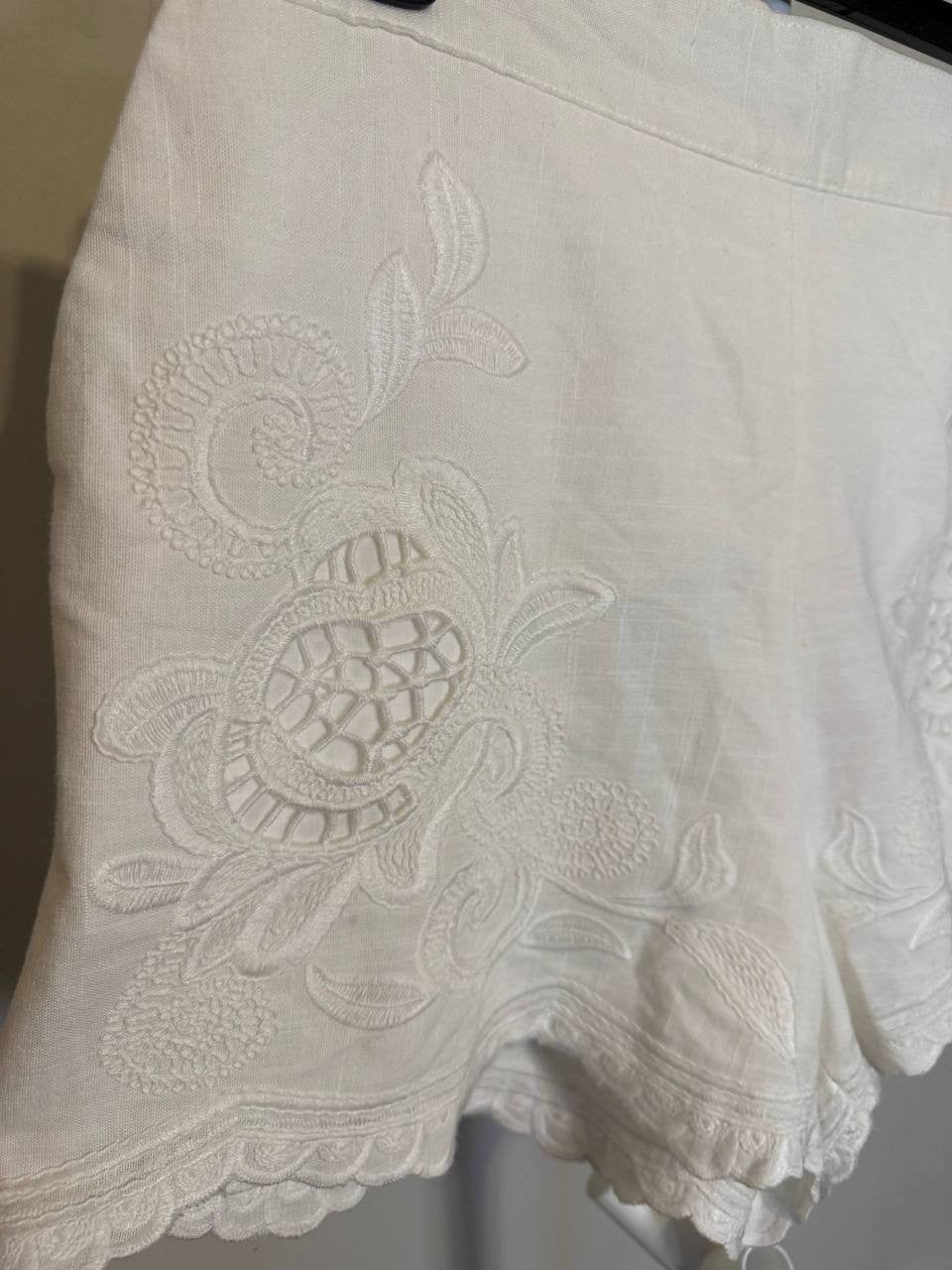 And Now This Embroidered Scalloped Lace Shorts – Size PL – NWT-$59