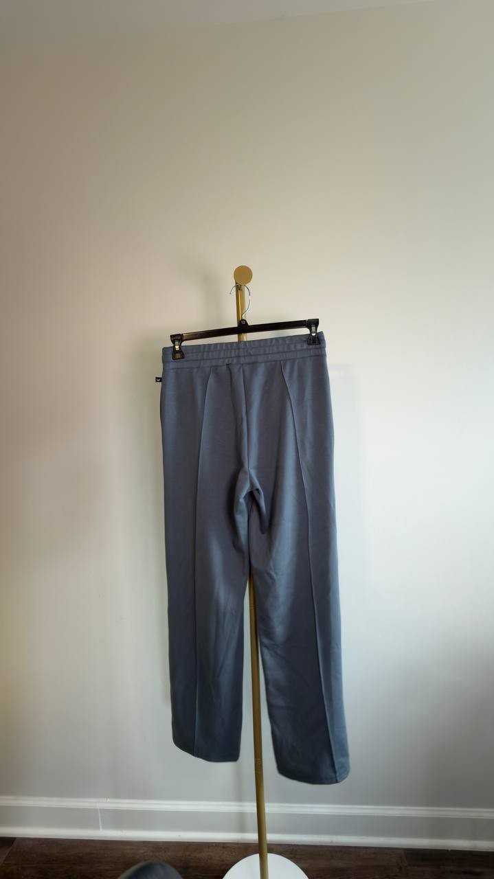 Jessica Simpson Softsculpt Pintuck Wide‑Leg Pants Grey M NWT $25