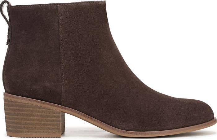 Dr. Scholl’s Dark Brown Suede Ankle Boots 9.5M NIB MSRP $115