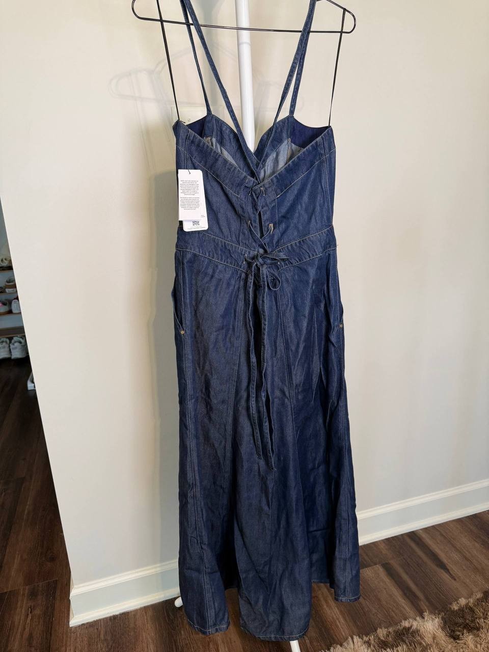 GUESS “Eco Edna” Dress – Size L – Black – NWT