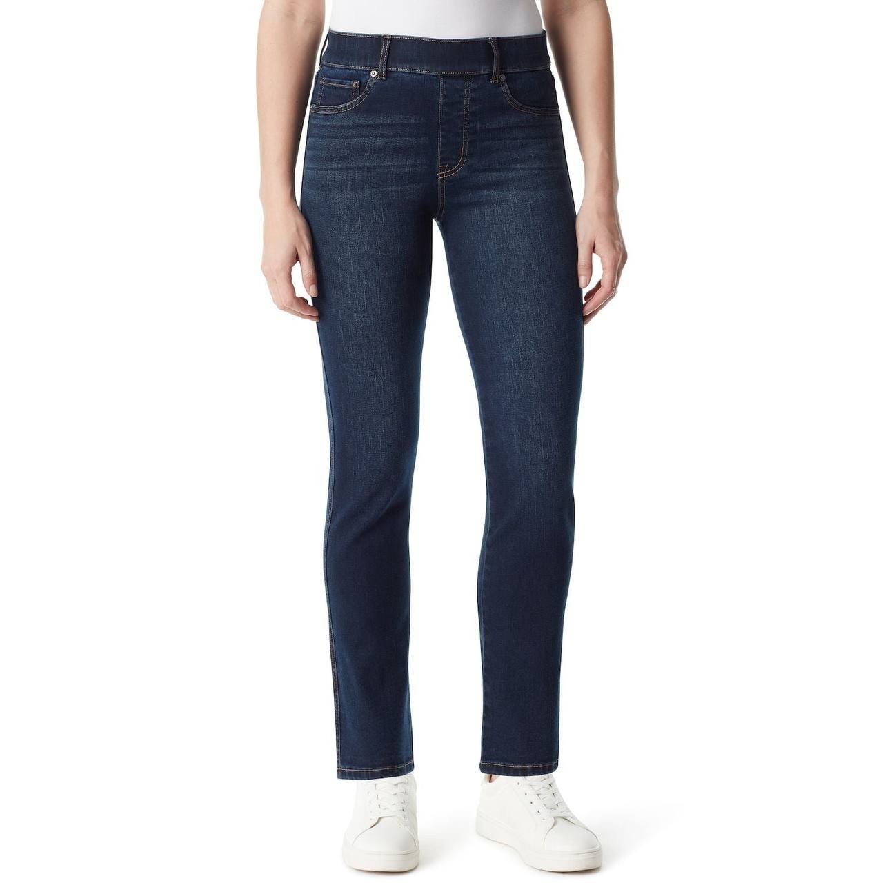 Gloria Vanderbilt Kansas Shape‑Effect Pull‑On Jeans–Blue– Size 4 – NWT – MSRP$66