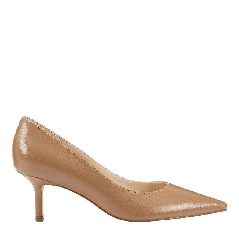 Marc Fisher Alola Dress Pumps 9M Medium Natural Leather New In Box Scuff msrp$99