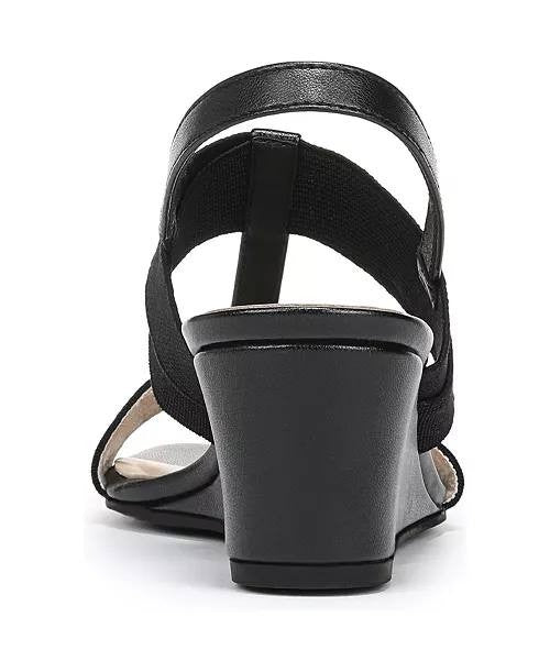 LifeStride  Slingback  Sandals  Black  7.5M  New  $90