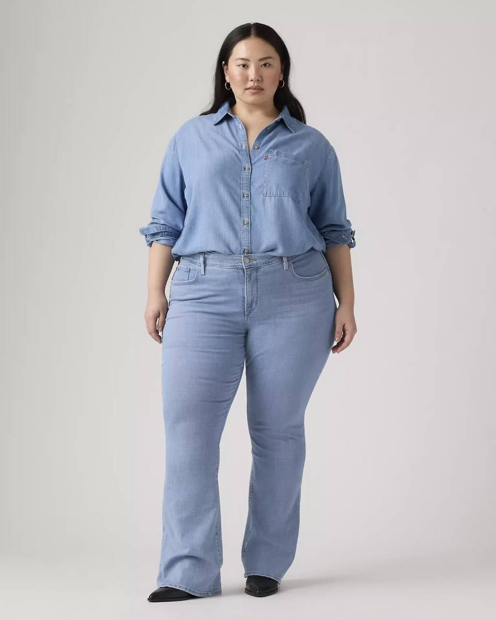 Levi’s 315 Shaping Bootcut Jeans Plus Size 24W Lapis Topic NWT $69.50