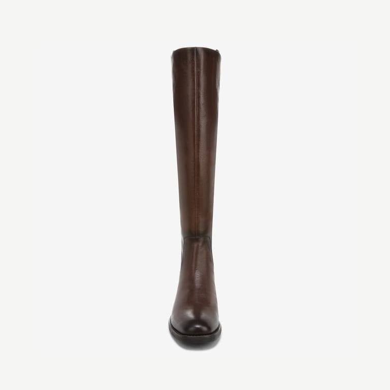 Franco Sarto Meyer Women’s Knee High Boots Brown 6.5M WC Leather $275 NWB