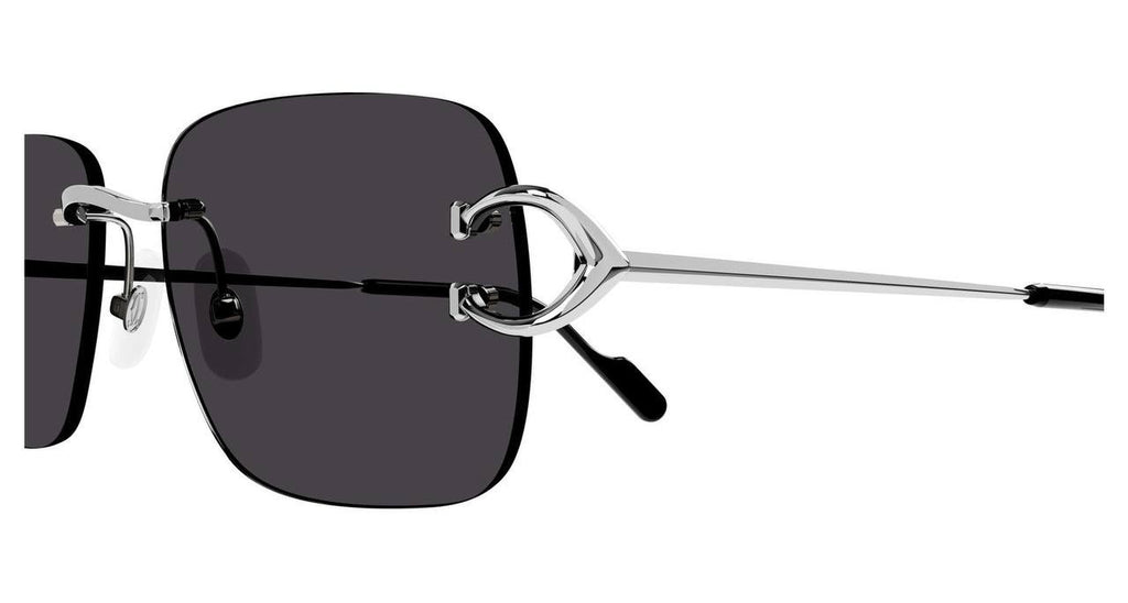 Cartier Sunglasses Silver/Grey OS NWOT