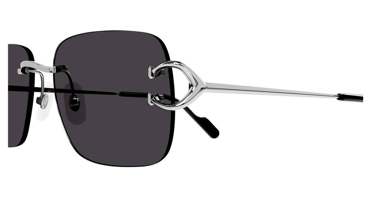 Cartier Sunglasses Silver/Grey OS NWOT