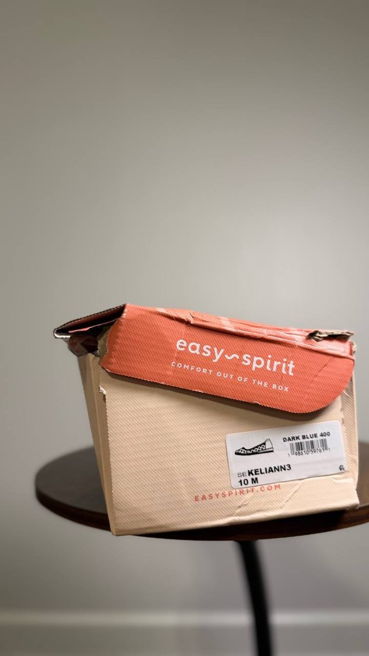 Easy  Spirit  Keliann  Flat  Dark  Blue  10  M  NWT  $89