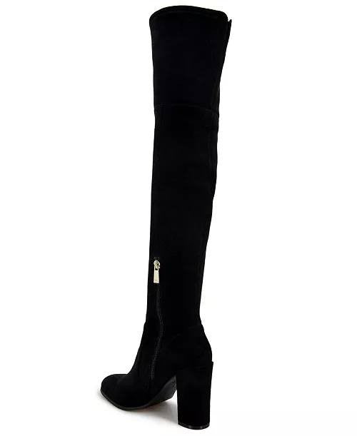 Kenneth Cole Josie Round Toe Over‑The‑Knee Boots Black Women’s 5.5M NWB $179