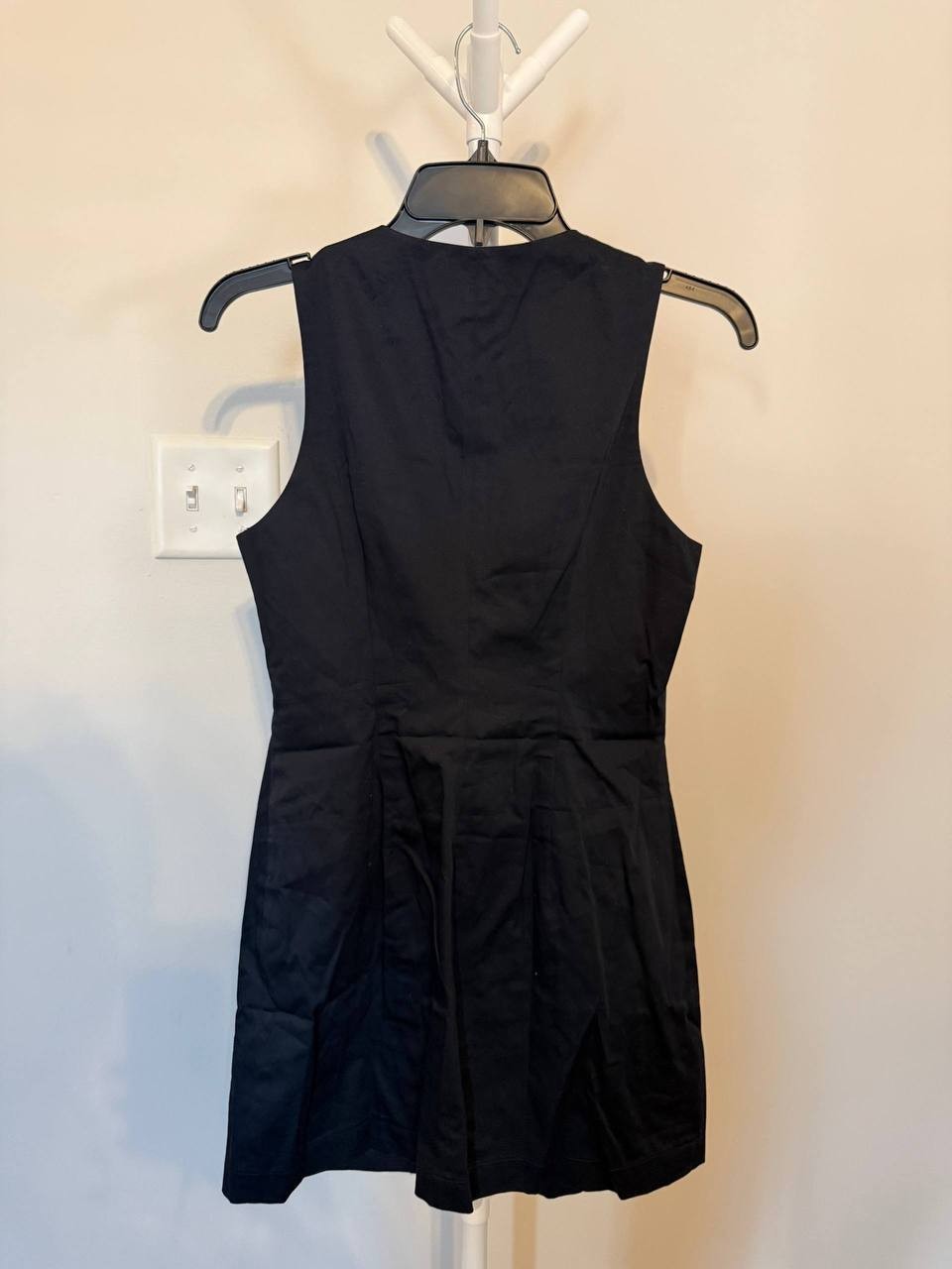 French Connection Sleeveless Cotton Sateen Minidress – Size 6 – NWT – $138