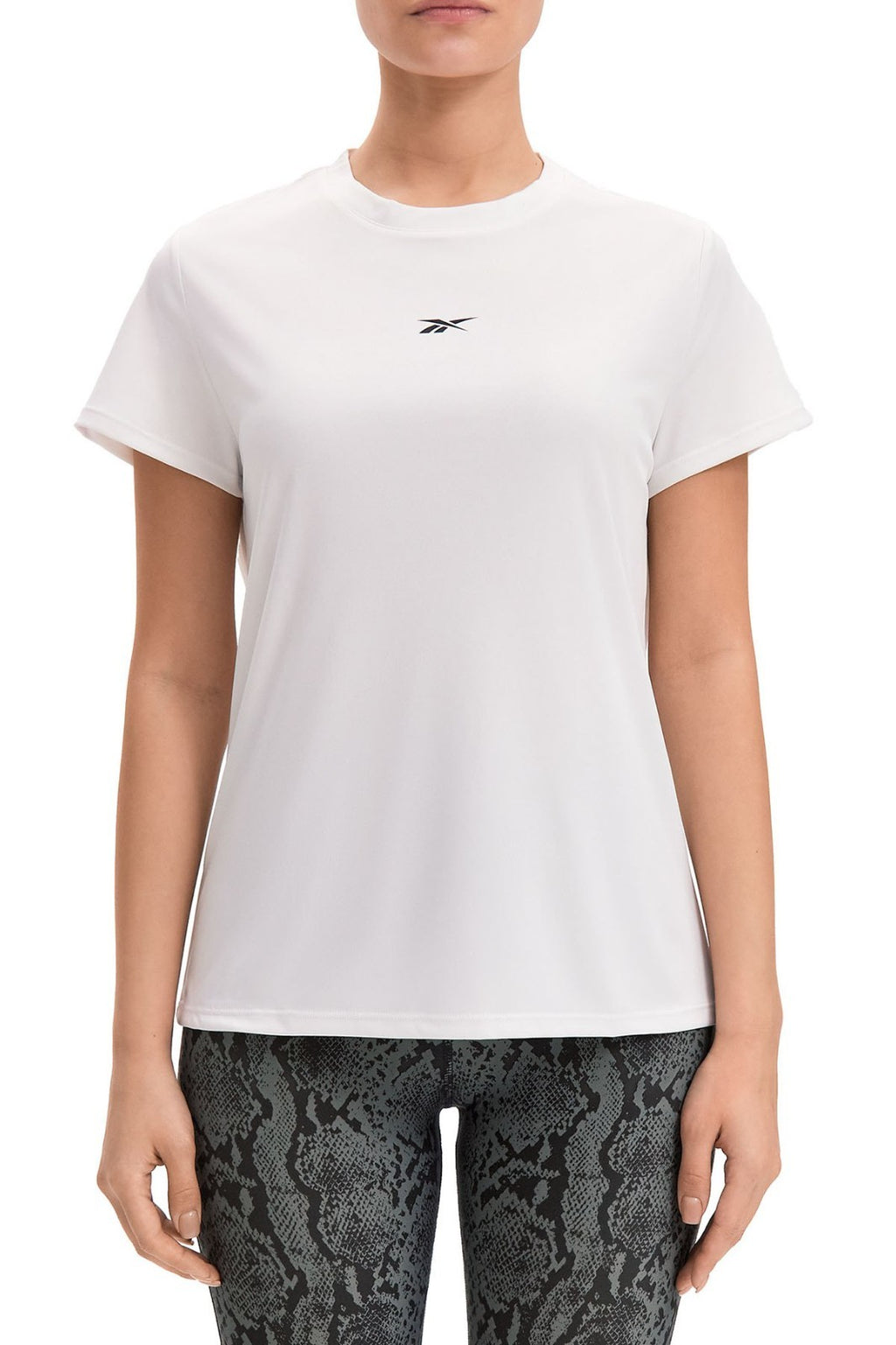 Reebok ID Train Tech Tee  – White– Size S – NWT – MSRP$25