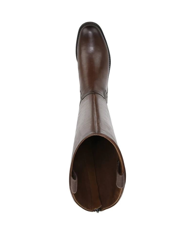 Franco Sarto Women’s Meyer Wide Calf Riding Boots Brown 10M Leather $275 NWB