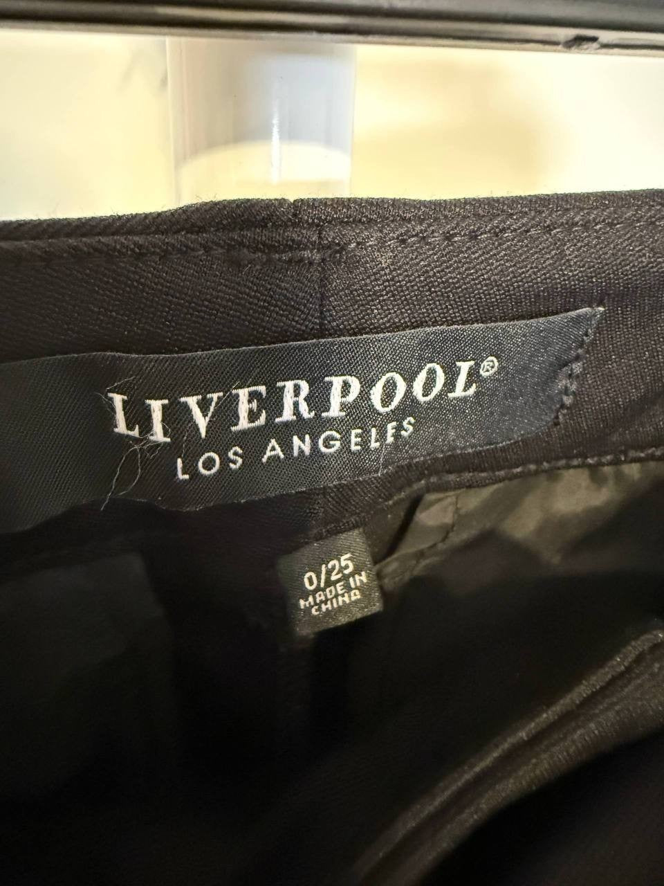 Liverpool Kelsey Trouser – Size 0/25 – NWT – Black – $98