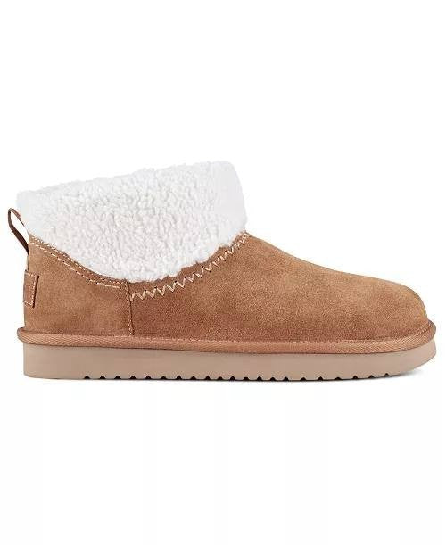 Earth  Cozy  Booties  Medium  Brown  10M  New  $90