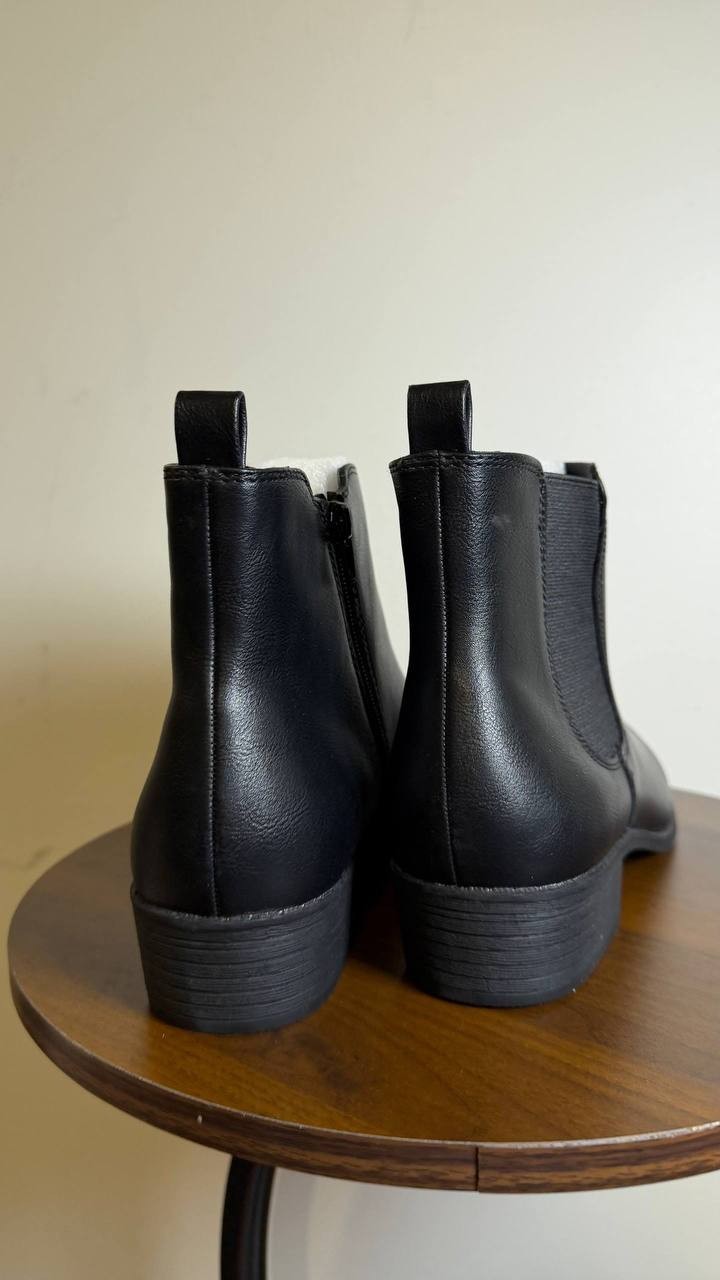 Style&Co Booties Black Man-Made Size 11M New in Box MSRP $69.90