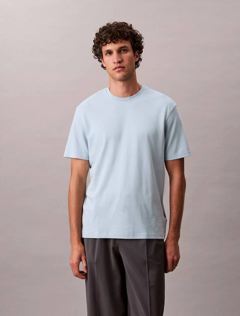 Calvin Klein Men’s Supima Cotton Crewneck T‑Shirt Track Blue XXL $59 NWT