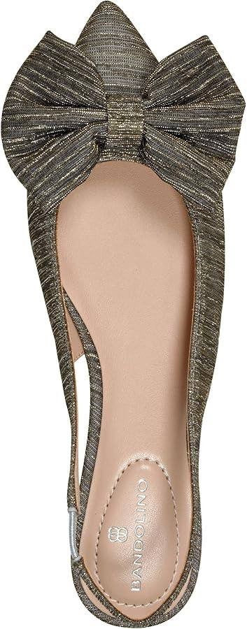 Bandolino Simona Ballet Flats – Bronze – Size 10M – Synthetic – New in Box