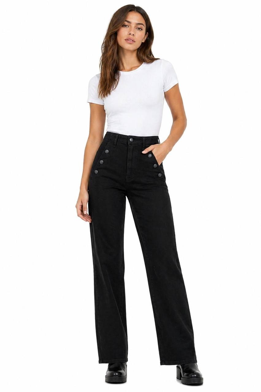 Karl Lagerfeld Paris Women’s Black Jeans Size 12 NWT $109.50