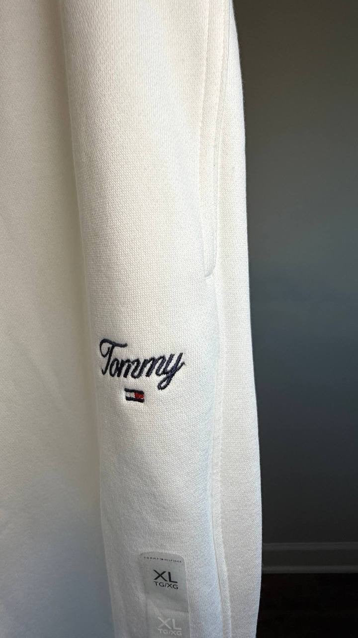 Tommy Hilfiger Relaxed Fit Joggers White XL NWT $69.50