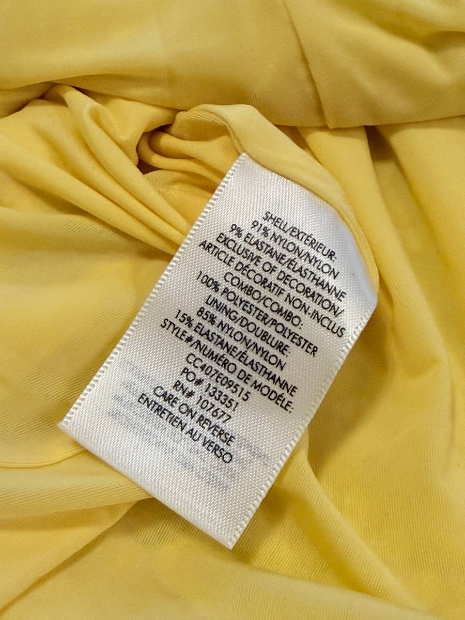 Alice + Olivia Yellow Embellished Dress Size 0 NWT – Minor Flaw MSRP 595$