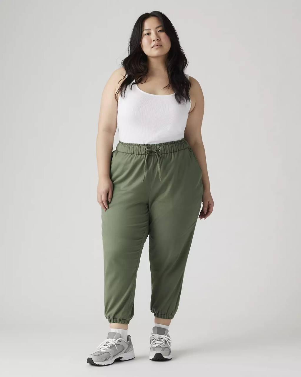 Levi’s Off Duty Joggers Plus Size Green 22W NWT $59.50