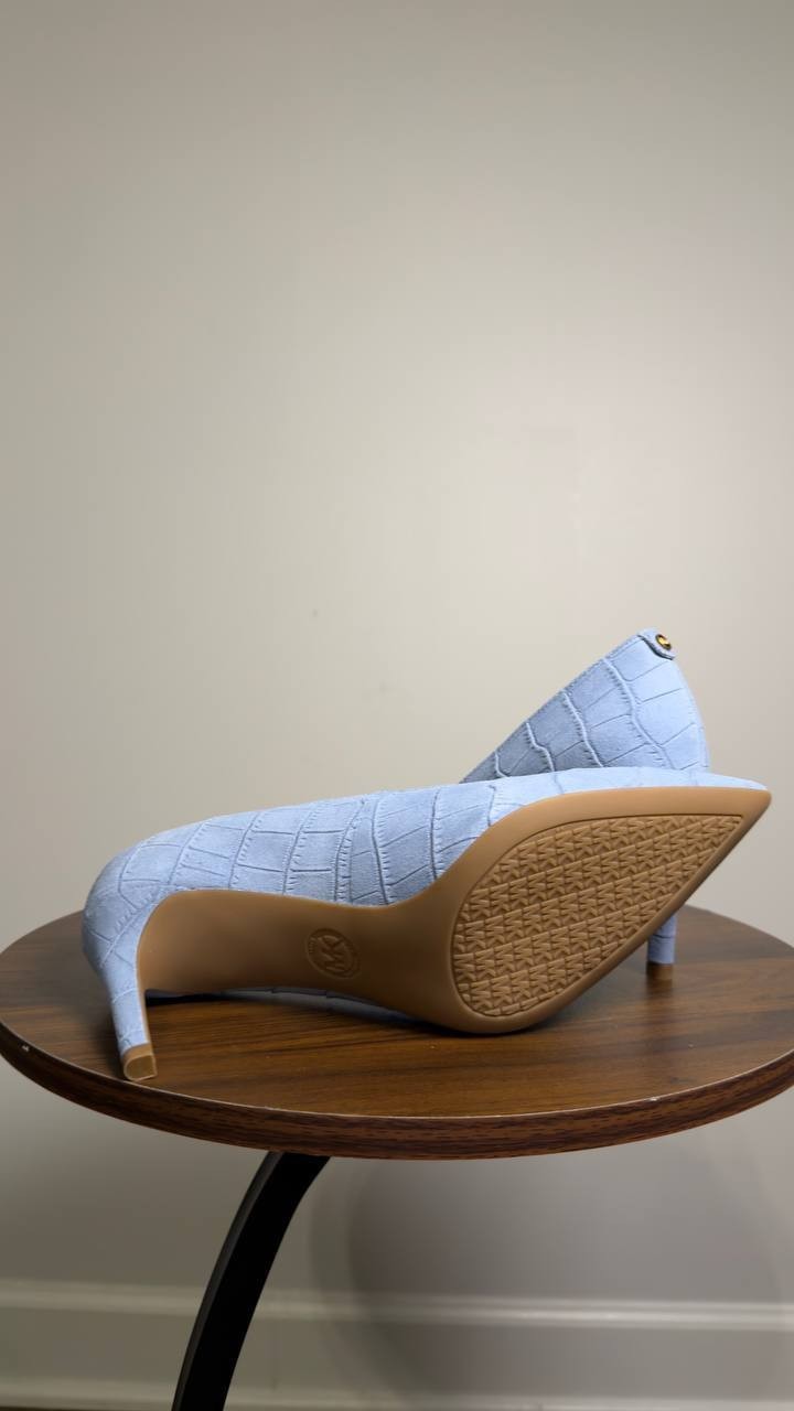 Michael  Michael  Kors  Flex  Pumps  Chambray  Suede  7M  New  $129.50