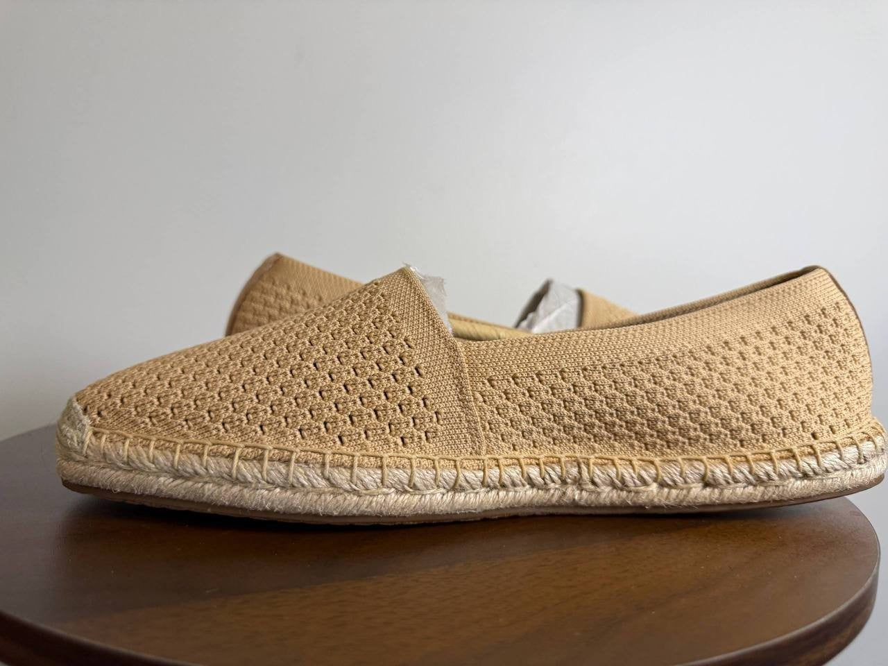 Cole Haan Keely Espadrille Flats–Soft Buff–Size 11B–Polyester/Leather–New in Box