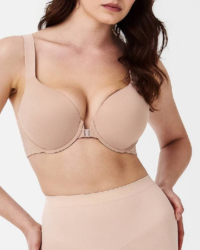 Spanx Bra‑llelujah Full Coverage Bra size 32B NWT Nude Smoothing Comfort msrp$68
