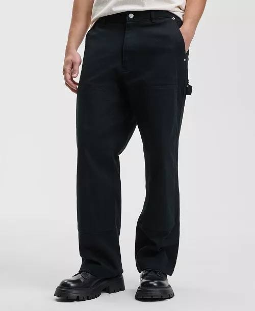 Mode of One Men’s Baggy Tapered Work Pants Black Size 38 NWT