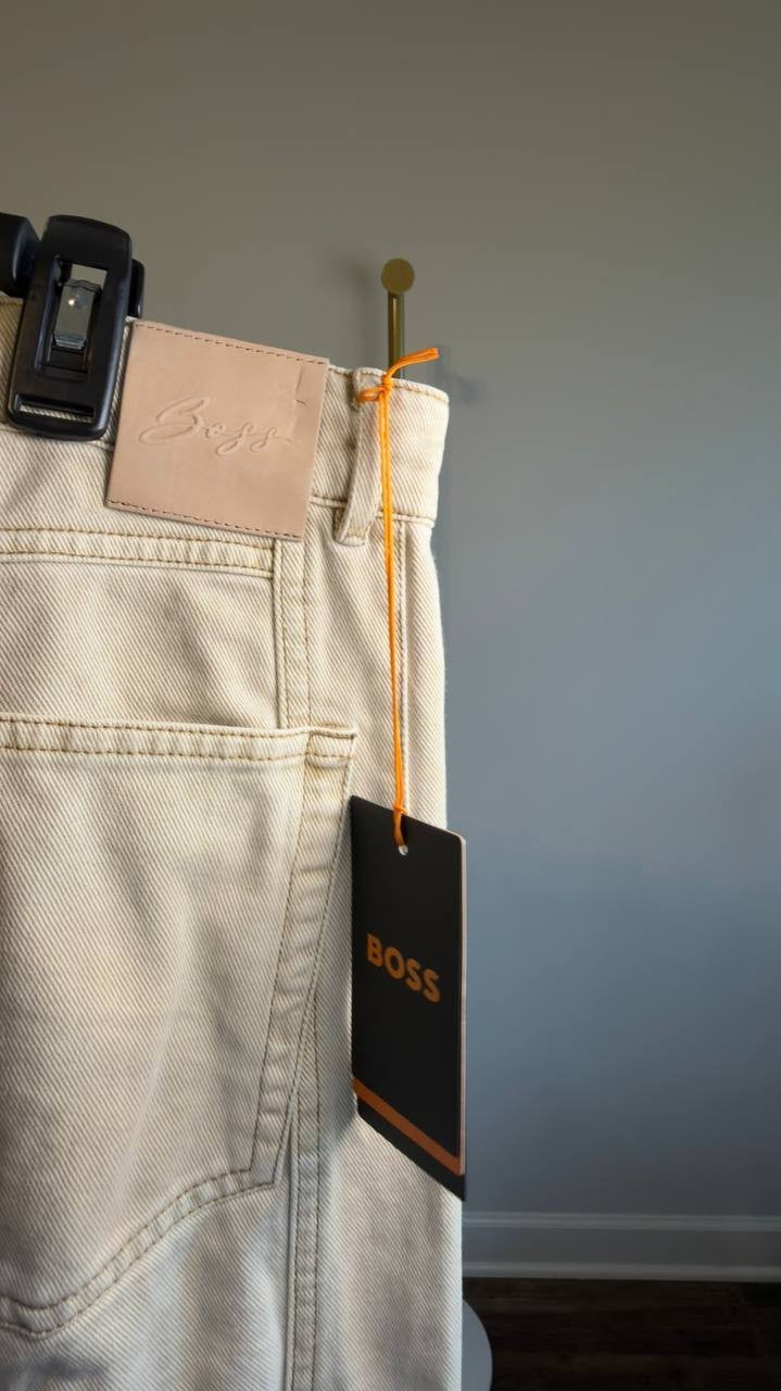 BOSS Marlina Cotton Utility Pants Rust 14 NWT $179