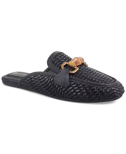 Giani Bernini Black Man‑Made Slip‑On Mules 7M NIB MSRP $89.50