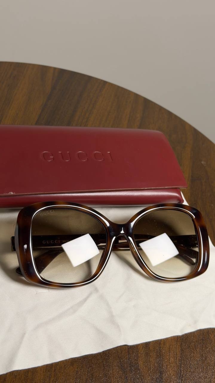 Gucci  GG0762S  Sunglasses  Havana  OS  NWT  $320