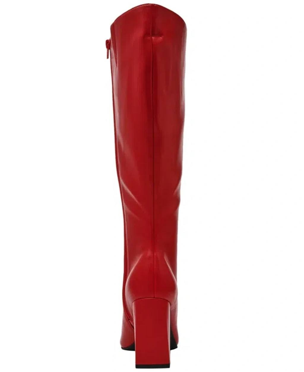 Wild  Pair  Islah  Block‑Heel  Dress  Boots  Red   8.5  New  No  Box  $99