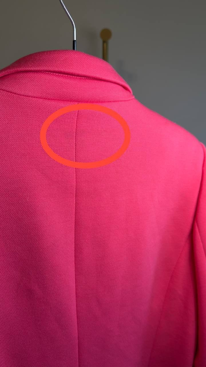 Tommy Hilfiger Single Button Business Blazer Pink 12 NWT $139