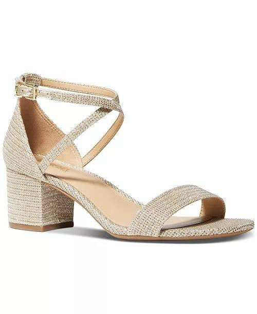 Michael  Michael  Kors  Dress  Sandals  Pale  Gold  8.5M  New  $119.50