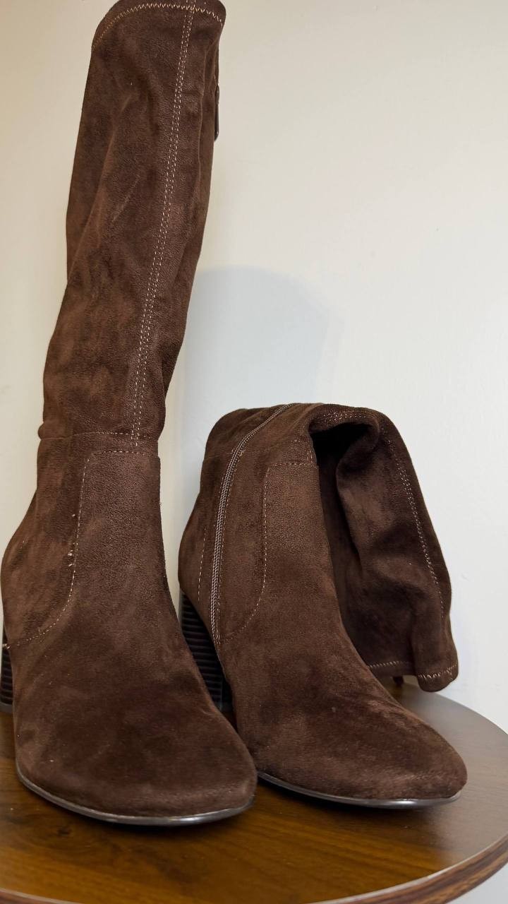 Style&Co Dark Roast Round Toe Boots 7.5M New in Box MSRP $89.90