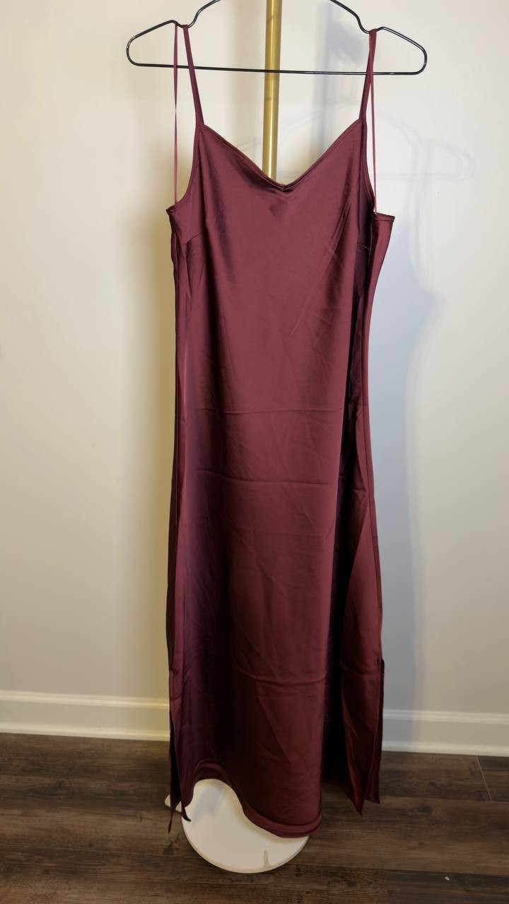 MSK Women’s Dress Burgundy S NWT  (Only Dress)