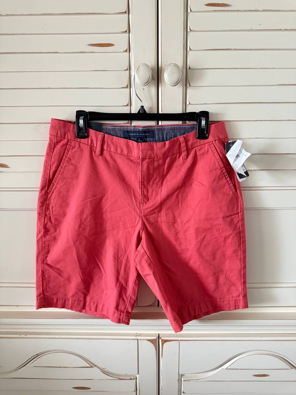 Tommy Hilfiger TH Flex 5" Shorts Sherbet Orange Size 6 NWT $54 – Summer Classic