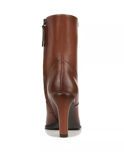 Franco Sarto Toe Dress Booties – Tobacco – Size 5M – MSRP $215