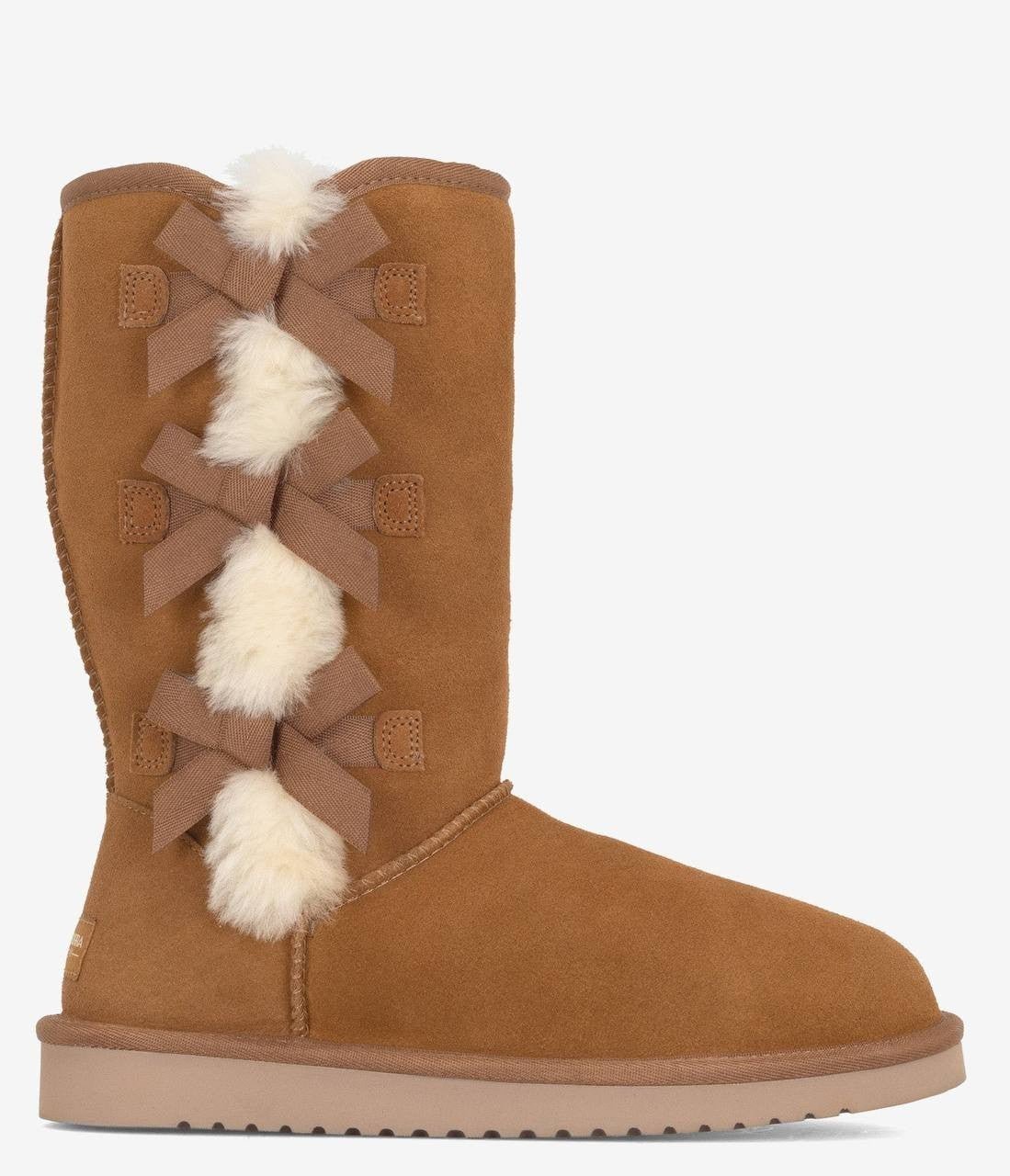 Koolaburra by UGG Boots Size10 Chestnut Suede Pull‑On Warm  Winter NWOB msrp$110