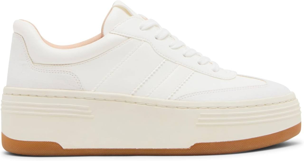 Madden Girl Livvyy Platform Sneakers White 8.5M  $59 NWOB