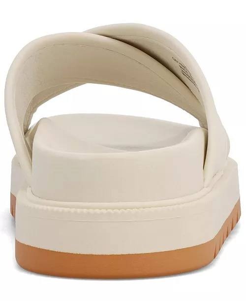 MIA  Platform Slide Sandals  Bone  9M  New  $80