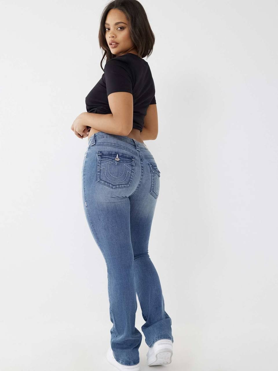True Religion Becca Bootcut Jeans Blue 30 NWT $159