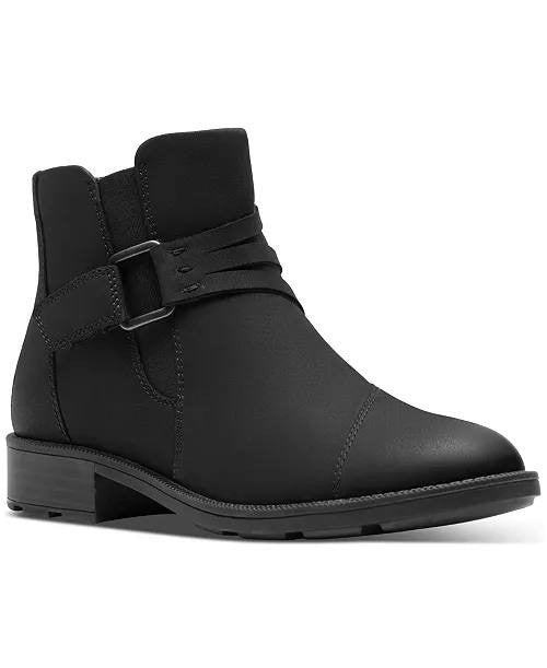 Clarks  Ankle Booties  Black  7.5M  New  $130