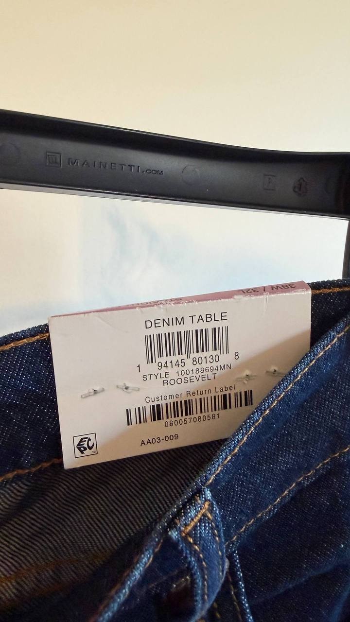 Mode of One Men’s Straight‑Fit Jeans 38W 32L $69.50 NWT