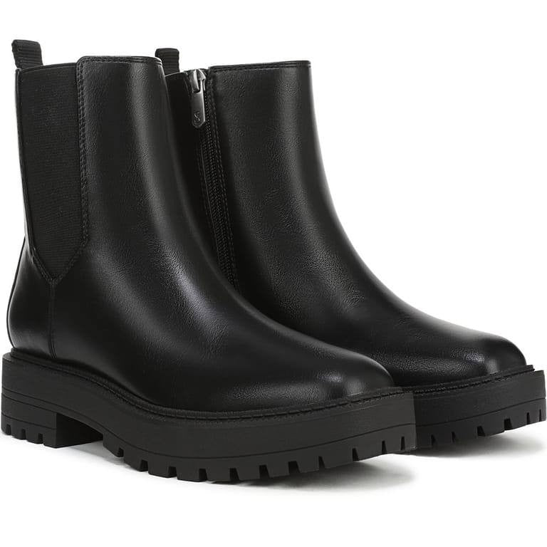 Sam & Libby Black Man‑Made Booties 9M NIB MSRP $95