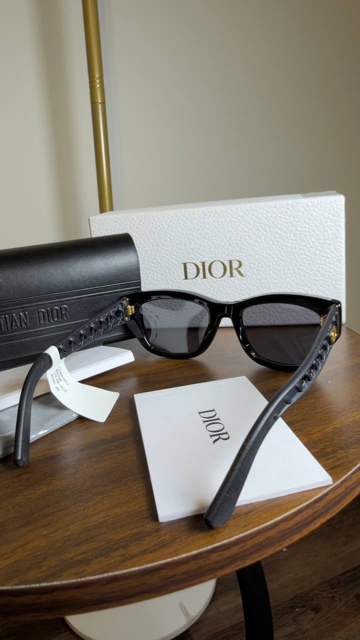 Dior  VeryDior  S2I  Butterfly  Sunglasses  Black  OS  NWT  $560
