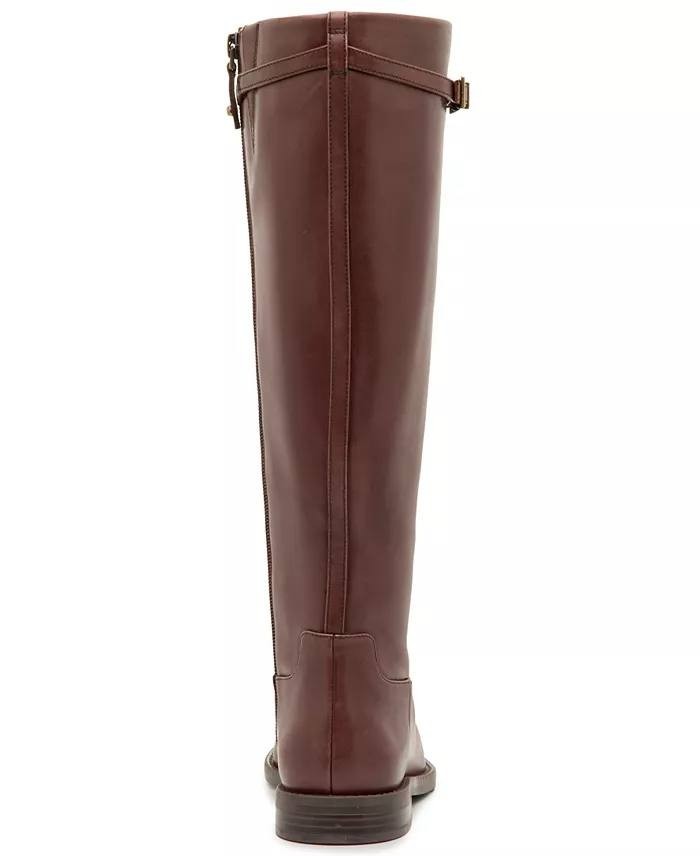 I.N.C.  Riding  Boots  Roasted  Brown  Leather  9M  New  $190