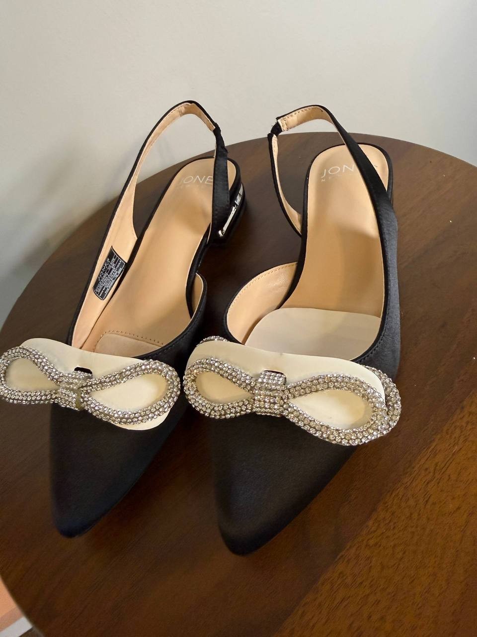 Jones New York “Quentina” Pointed‑Toe Dress Flats – Size 6M–Black – NIB–$69.50