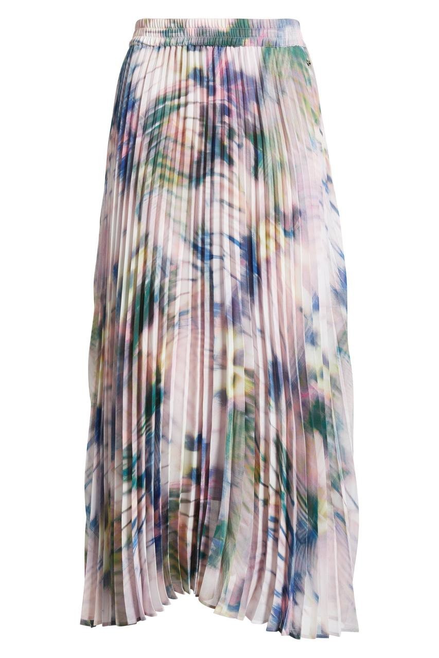 BOSS Vlissole Pleated Midi Skirt Open Misc 14 NWT $249